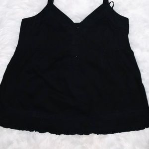 2ENV Black ‘Halter’ Top